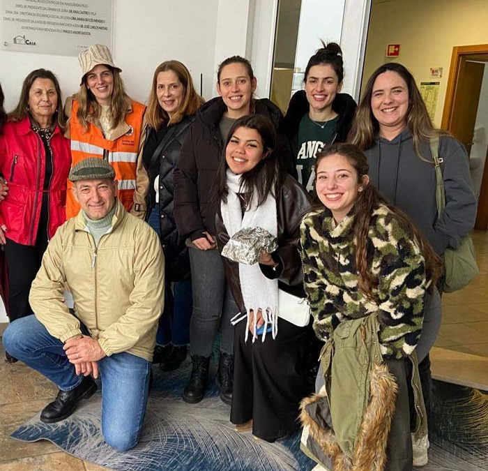 Hotel Immerso junta-se ao apoio ao Centro de Apoio Social de Azoia após a tempestade de janeiro